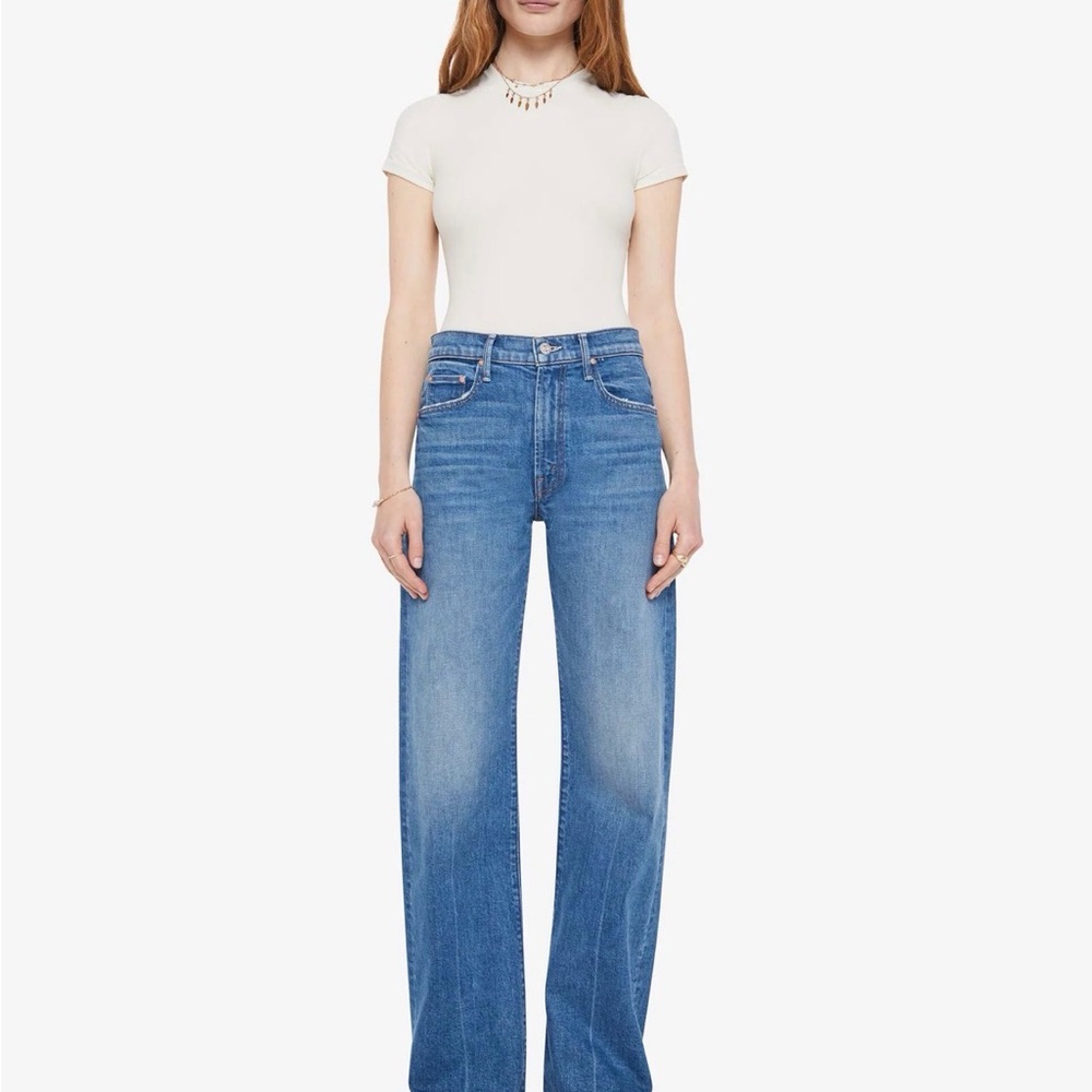 MOTHER The Lasso Sneak Jeans Size 26